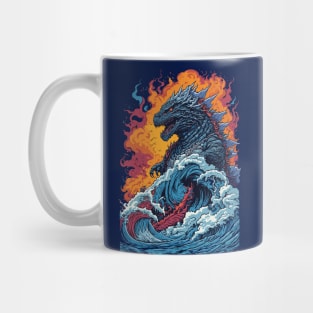 Godzilla's Unstoppable Rampage Mug